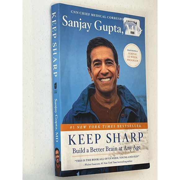Keep Sharp Sanjay Gupta Book Build a Better Brain at Any Age - Picture 3 of 5